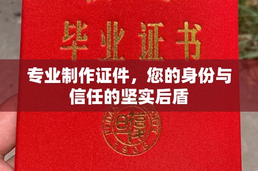 城固专业制作证件，您的身份与信任的坚实后盾