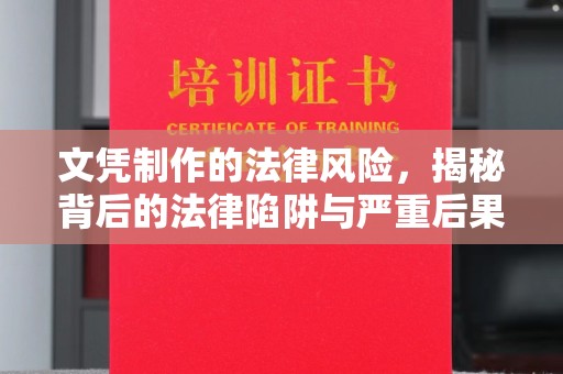 城固文凭制作的法律风险，揭秘背后的法律陷阱与严重后果
