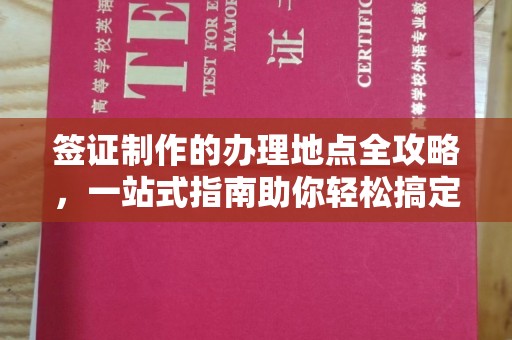 城固签证制作的办理地点全攻略，一站式指南助你轻松搞定签证