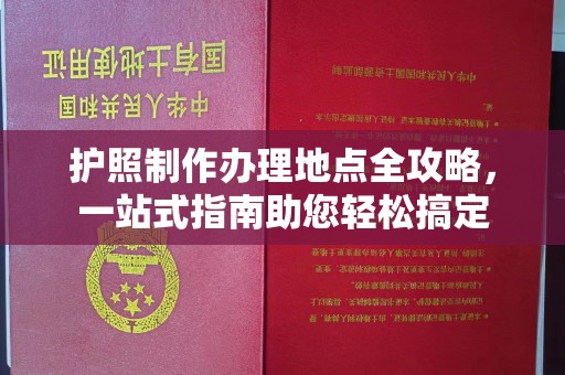 城固护照制作办理地点全攻略，一站式指南助您轻松搞定